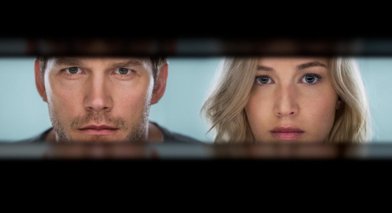 Passengers – Chris Pratt e Jennifer Lawrence nel primo teaser poster