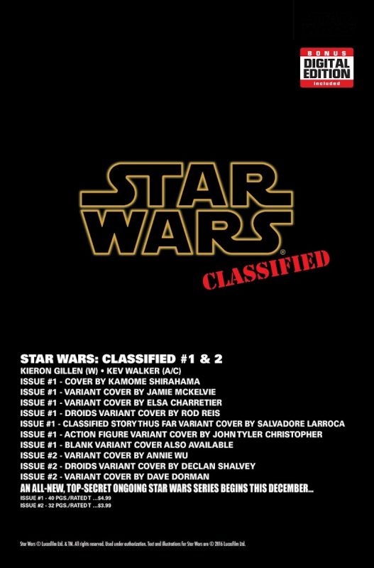 star wars: classified