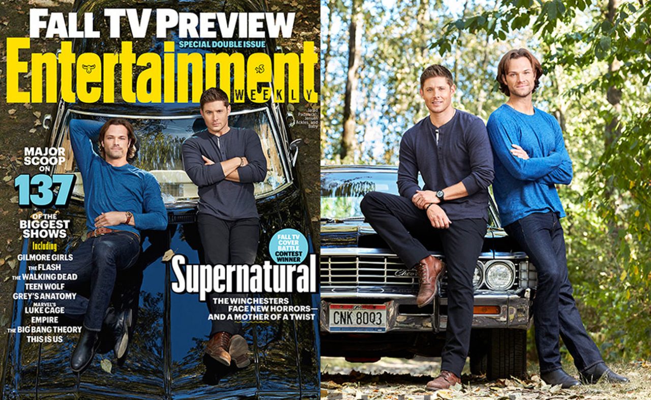 Supernatural – Jensen Ackles e Jared Padalecki su EW [FOTO]
