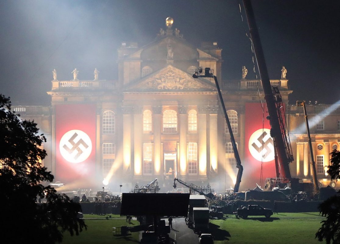 FAMEFLYNET - Exclusive: Transformers Producers Cause Upset By Using Nazi Symbology At The Home Of Allied Resistance Blenheim Palace