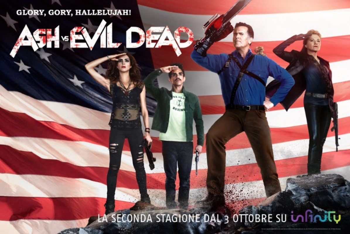 Ash vs Evil Dead 2 – dal 3 ottobre su Infinity la serie creata da Sam Raimi