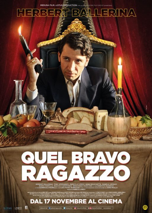 Quel bravo ragazzo: rivelato il poster del film con Herbert Ballerina