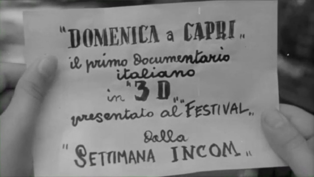 Una domenica a Capri: alla scoperta del primo film 3D in Italia