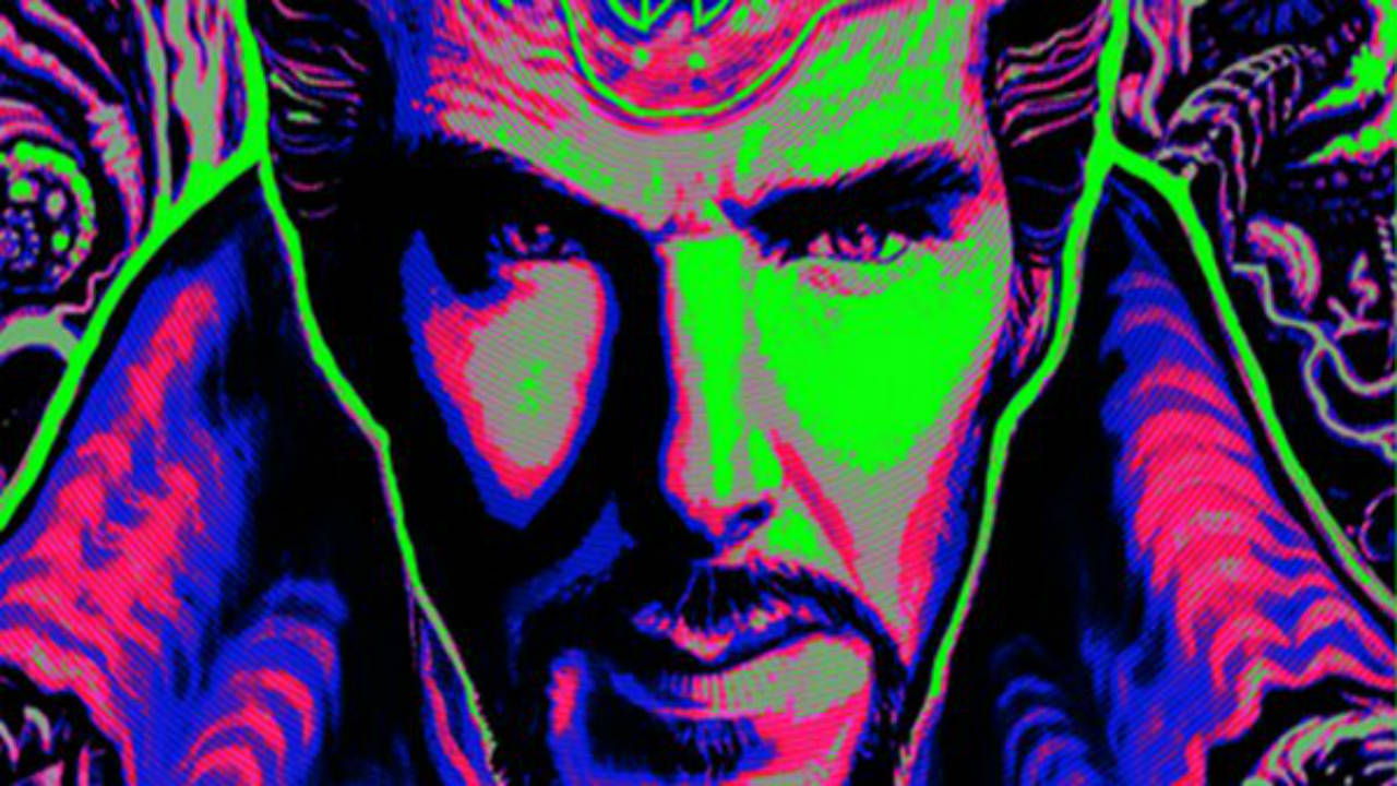 Doctor Strange: Benedict Cumberbatch nel nuovo poster psichedelico