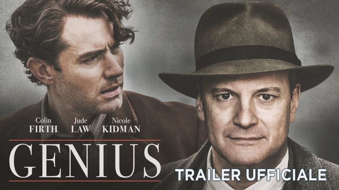 Colin Firth, Jude Law e Nicole Kidman nel trailer italiano di Genius