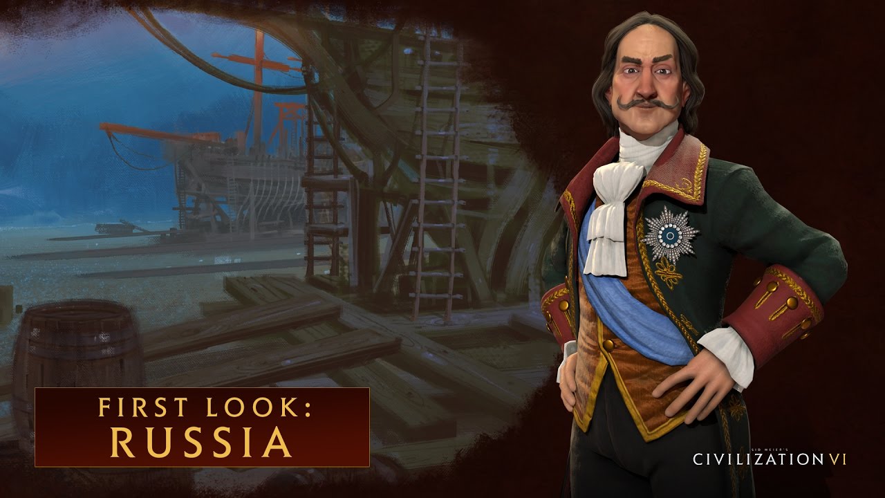 Civilization VI – Pietro il Grande guida la Russia nel nuovo trailer