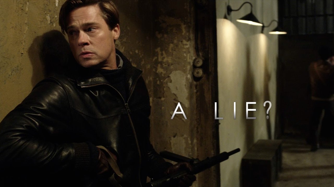 Allied: Un’ombra nascosta – Brad Pitt nella nuova clip intitolata ‘Lies’