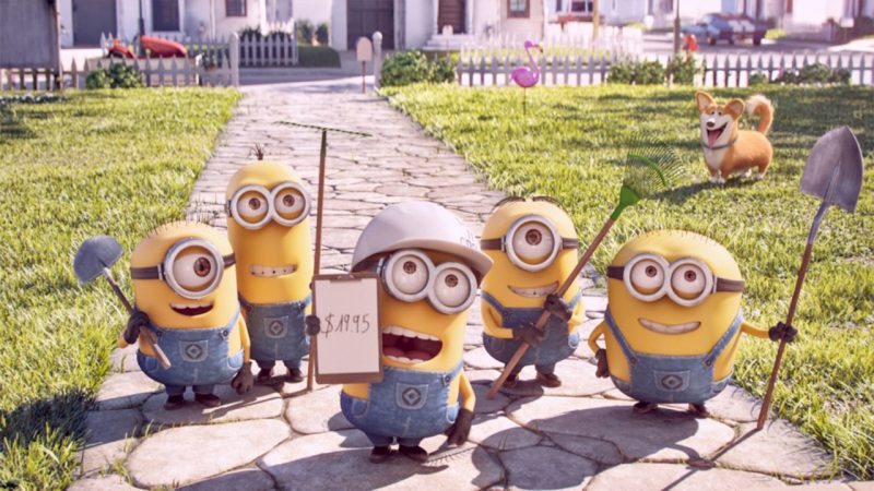 minions giardinieri