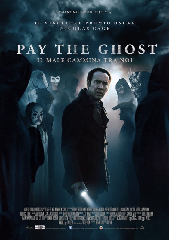 Pay the Ghost: Nicolas Cage nel poster e nella prima clip del film, Riesci a vederlo?