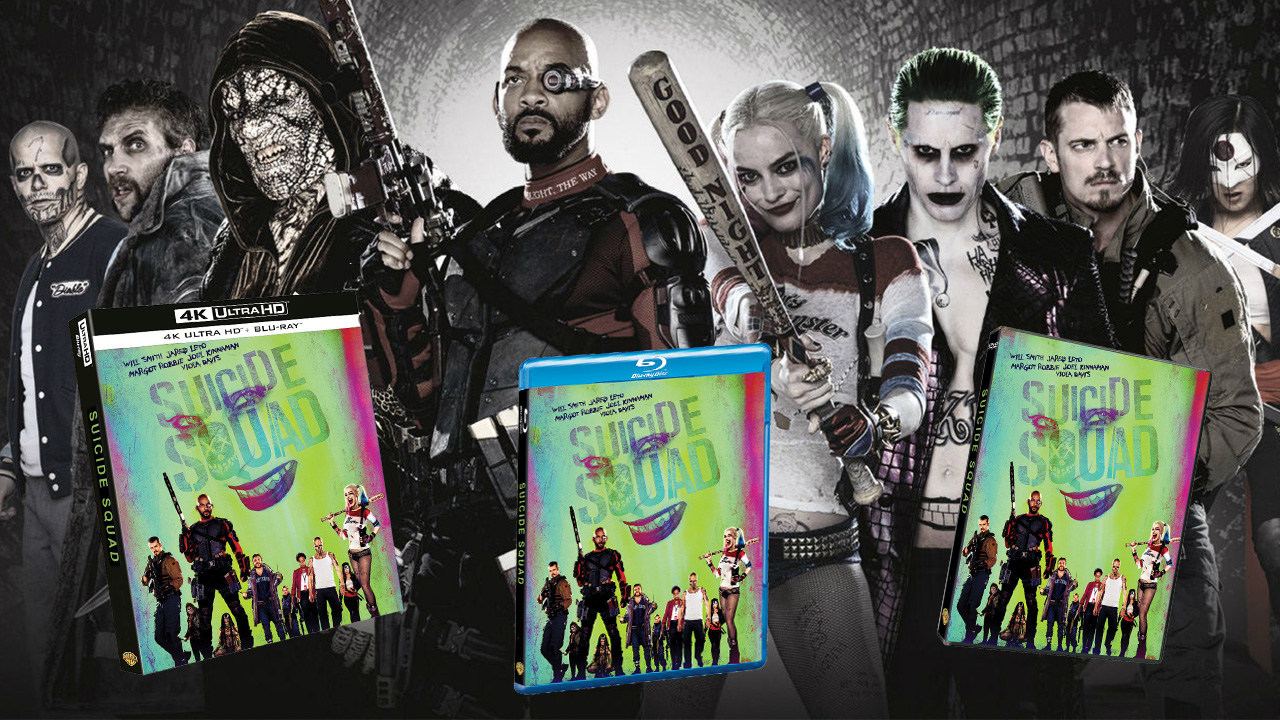 Suicide Squad – Extended Cut: tutte le edizioni Home Video disponibili dal 26 novembre