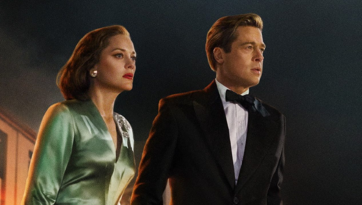 Allied - Un'ombra nascosta: Brad Pitt e Marion Cotillard nel poster italiano