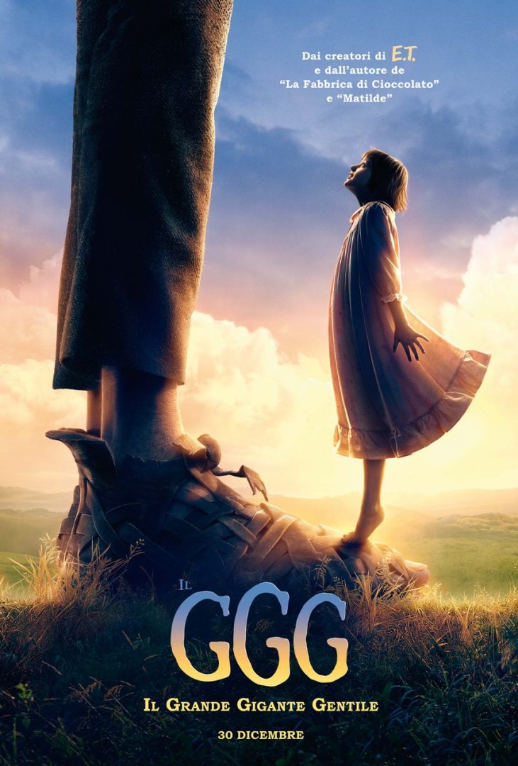 IL GGG - nuovo poster e data d'uscita per il film di Steven Spielberg