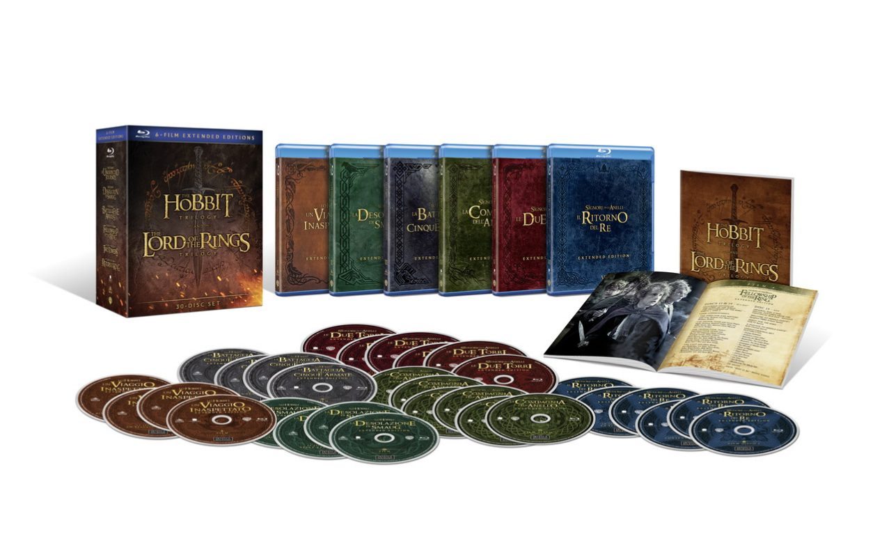 Il Signore Degli Anelli e Lo Hobbit in home video: ecco tutte le edizioni disponibili dal 17 novembre