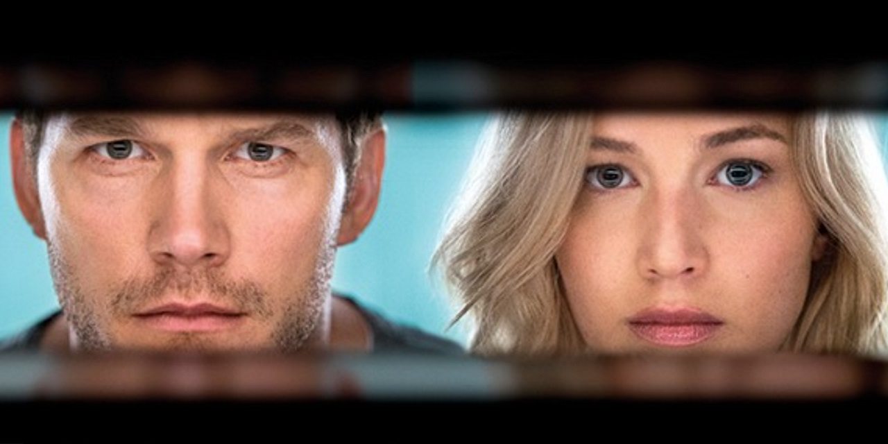 Passengers: Jennifer Lawrence e Chris Pratt nel nuovo poster e spot TV