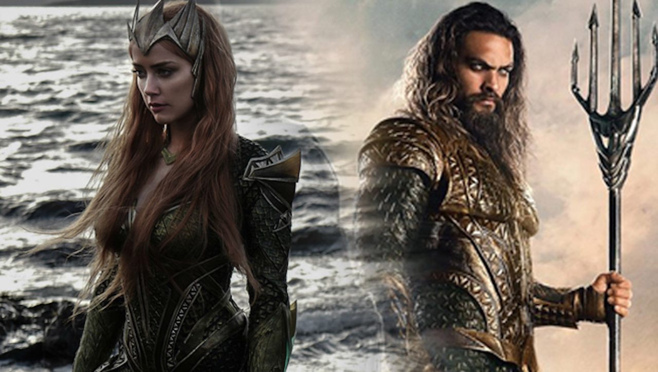 Aquaman: Jason Momoa e Amber Heard insieme nelle nuove foto dal set