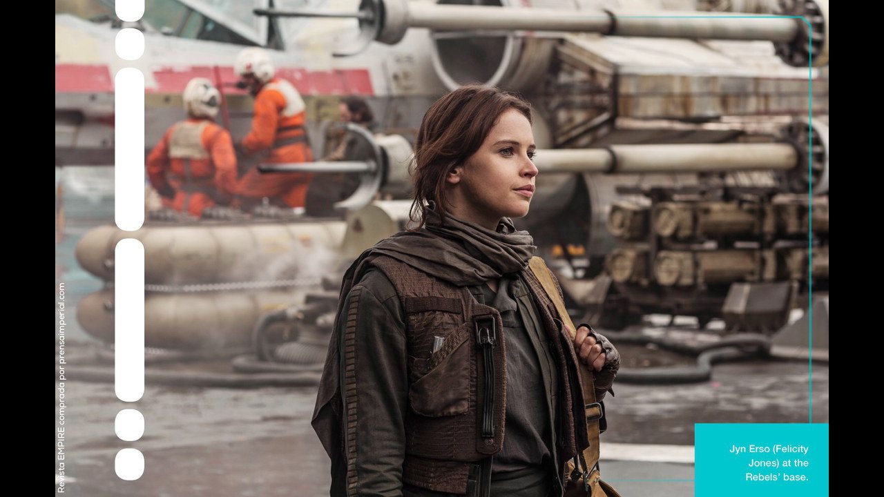 Felicity Jones parla di Jyn Erso nel nuovo video di Rogue One