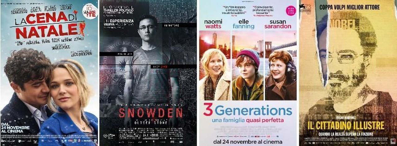 Film al cinema oggi – le migliori uscite della settimana dal 21 al 27 novembre
