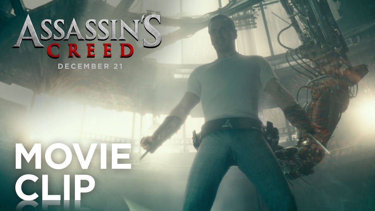 Assassin’s Creed: incontrate l'Animus nella prima clip dal film con Michael Fassbender