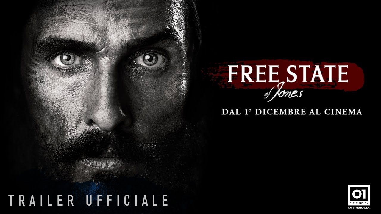 Free State of Jones: il trailer italiano del film con Matthew McConaughey