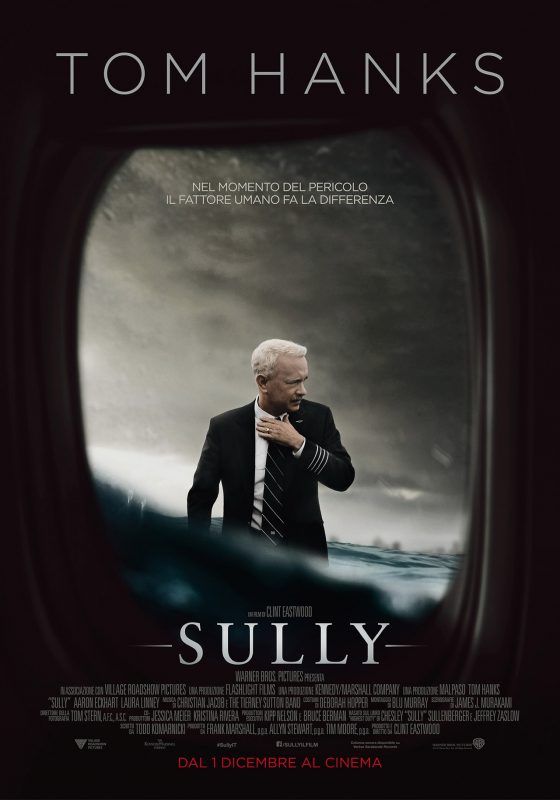 Sully: Tom Hanks nel nuovo poster italiano del film di Clint Eastwood 