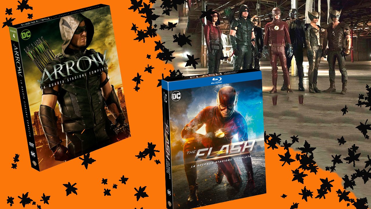 Arrow 4 e The Flash 2: ecco i dettagli sul crossover DC nascosti nei DVD e Blu-Ray