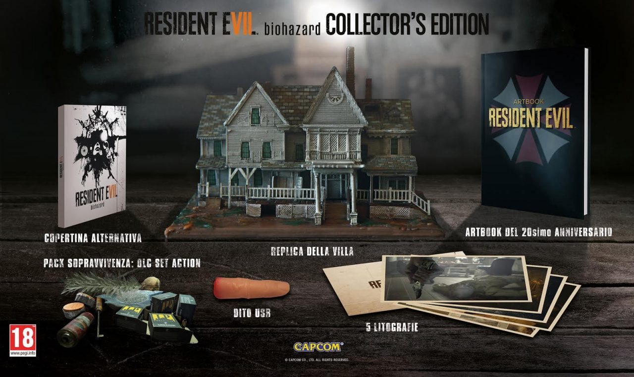 Resident Evil 7: Biohazard – ecco il contenuto della Collector’s Edition di Gamestop