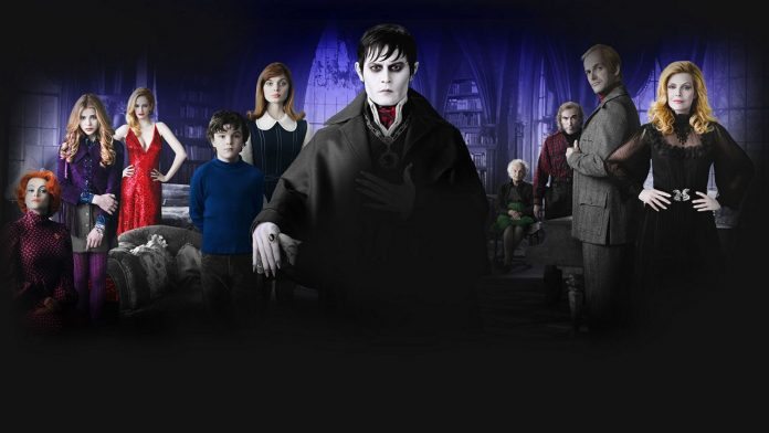 Johnny Depp, Dark Shadows, cinematographe