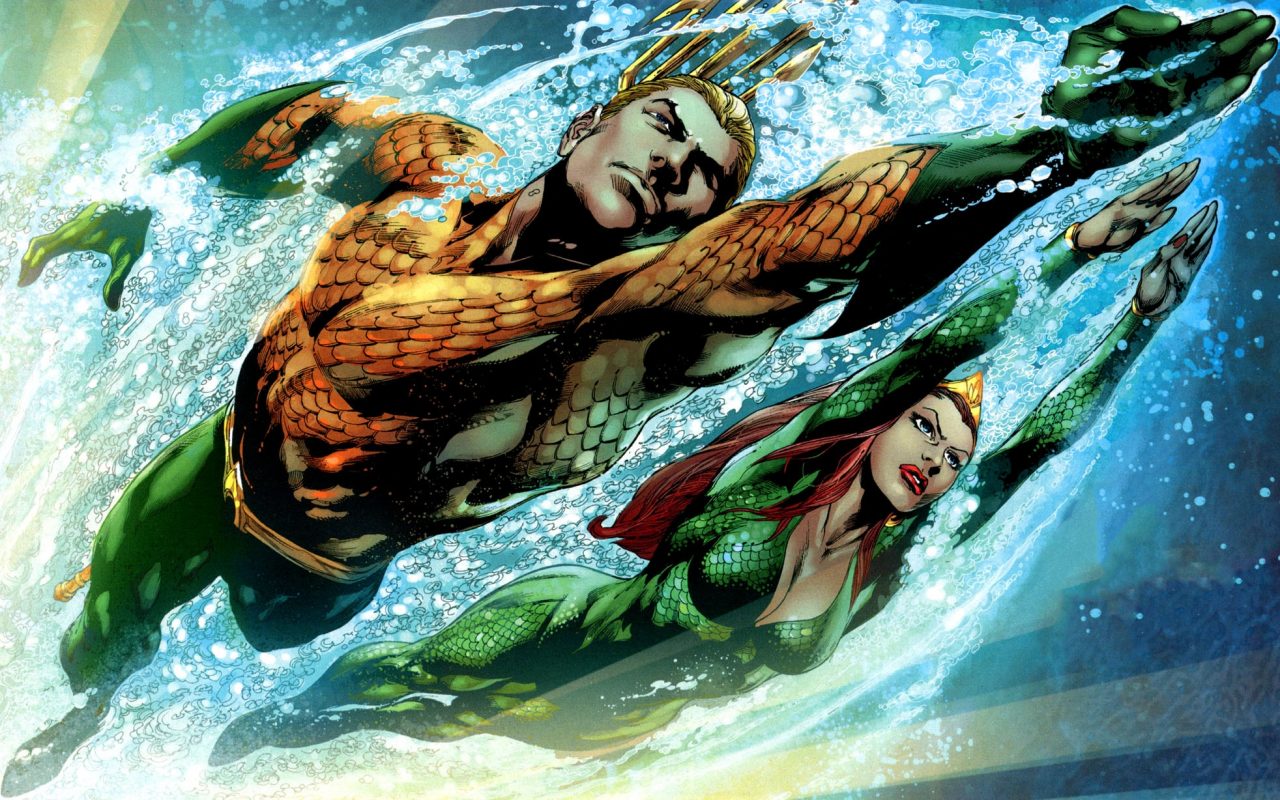 Aquaman – Jason Momoa e Amber Heard sulla cover DC Comics di San Valentino