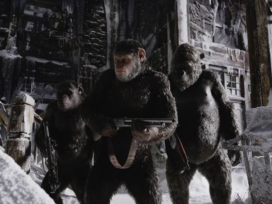 war for the planet of the apes immagini ufficiali Cesare