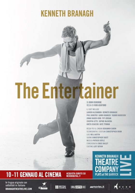 The Entertainer: trailer e poster del film con Kenneth Branagh