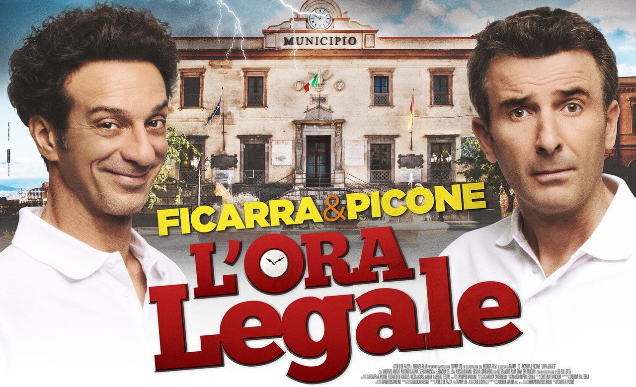 L’ora legale: trama e poster del film di Ficarra e Picone, in uscita a gennaio