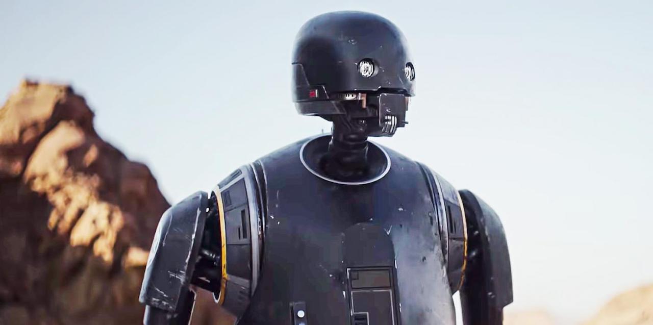 Rogue One: A Star Wars Story – Il droide K-2SO in due clip dal film