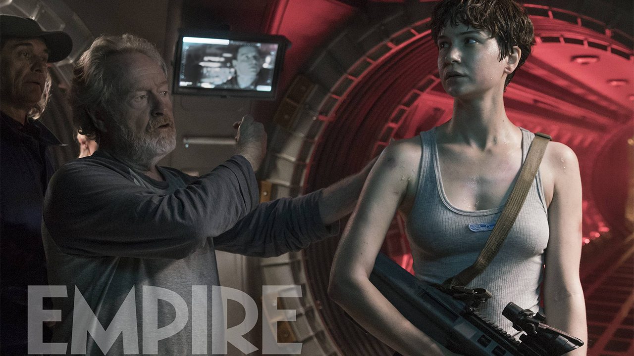 Ridley Scott protagonista nella nuova foto dal set di Alien: Covenant