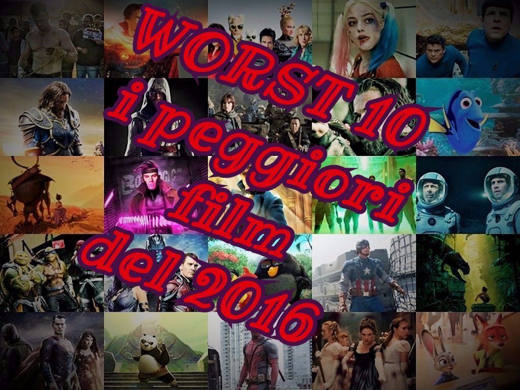 Worst 10: i 10 film peggiori del 2016 da Equals ad Alice attraverso lo specchio