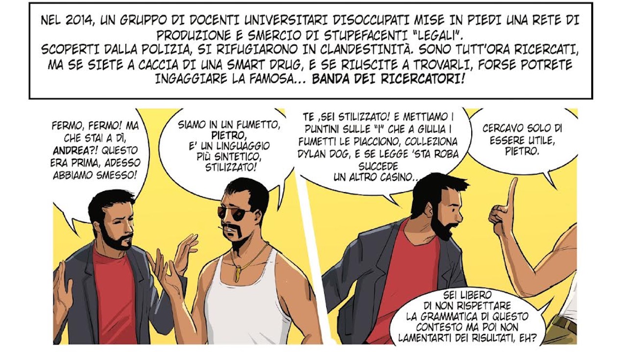 Smetto Quando Voglio Masterclass: la colta banda criminale diventa un fumetto