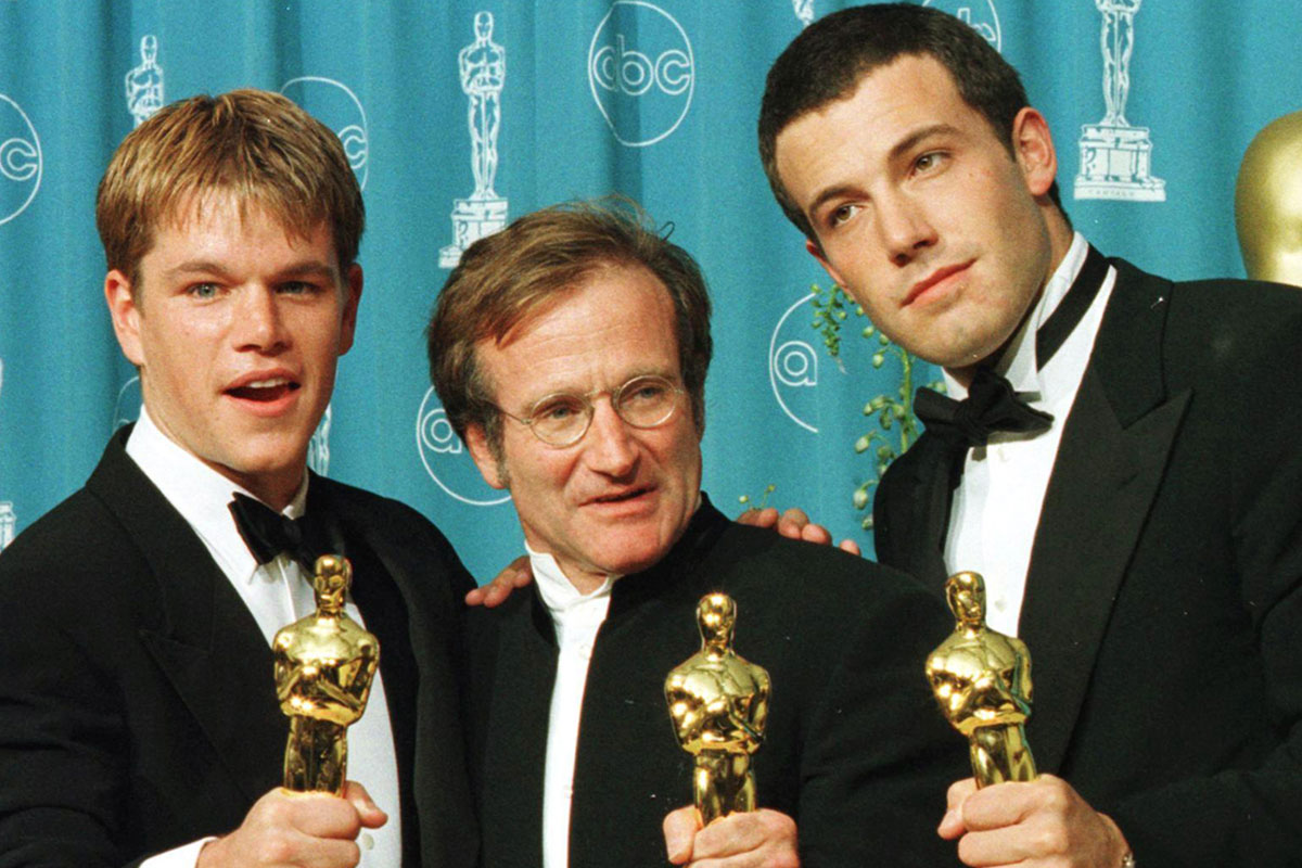 Matt Damon ricorda Robin Williams ai Golden Globes 2017: “Mi ha cambiato la vita”