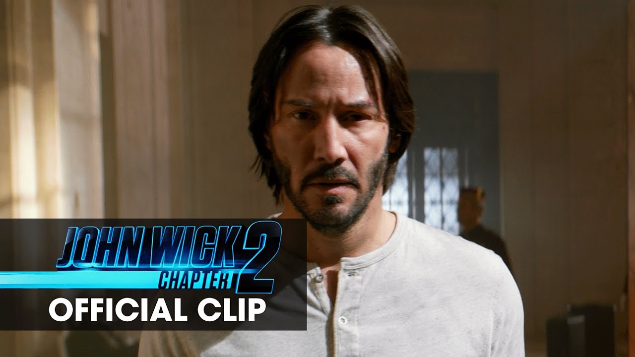John Wick 2: Keanu Reeves è tornato nella nuova clip ufficiale