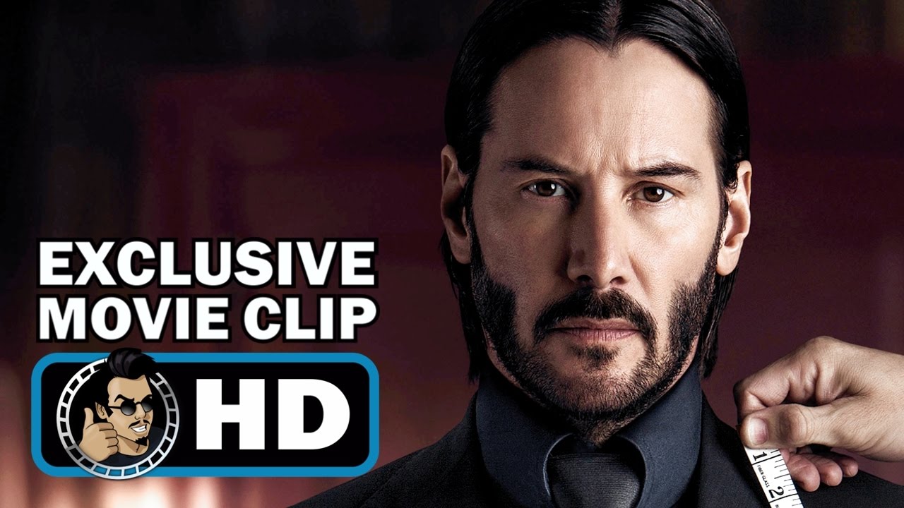 John Wick 2: Keanu Reeves prova un vestito nella nuova clip del film