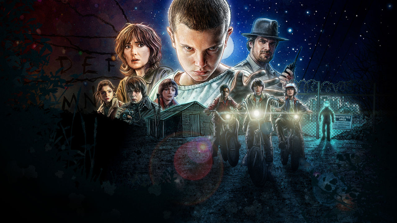 Stranger Things incontra Star Wars in un poster fan-made