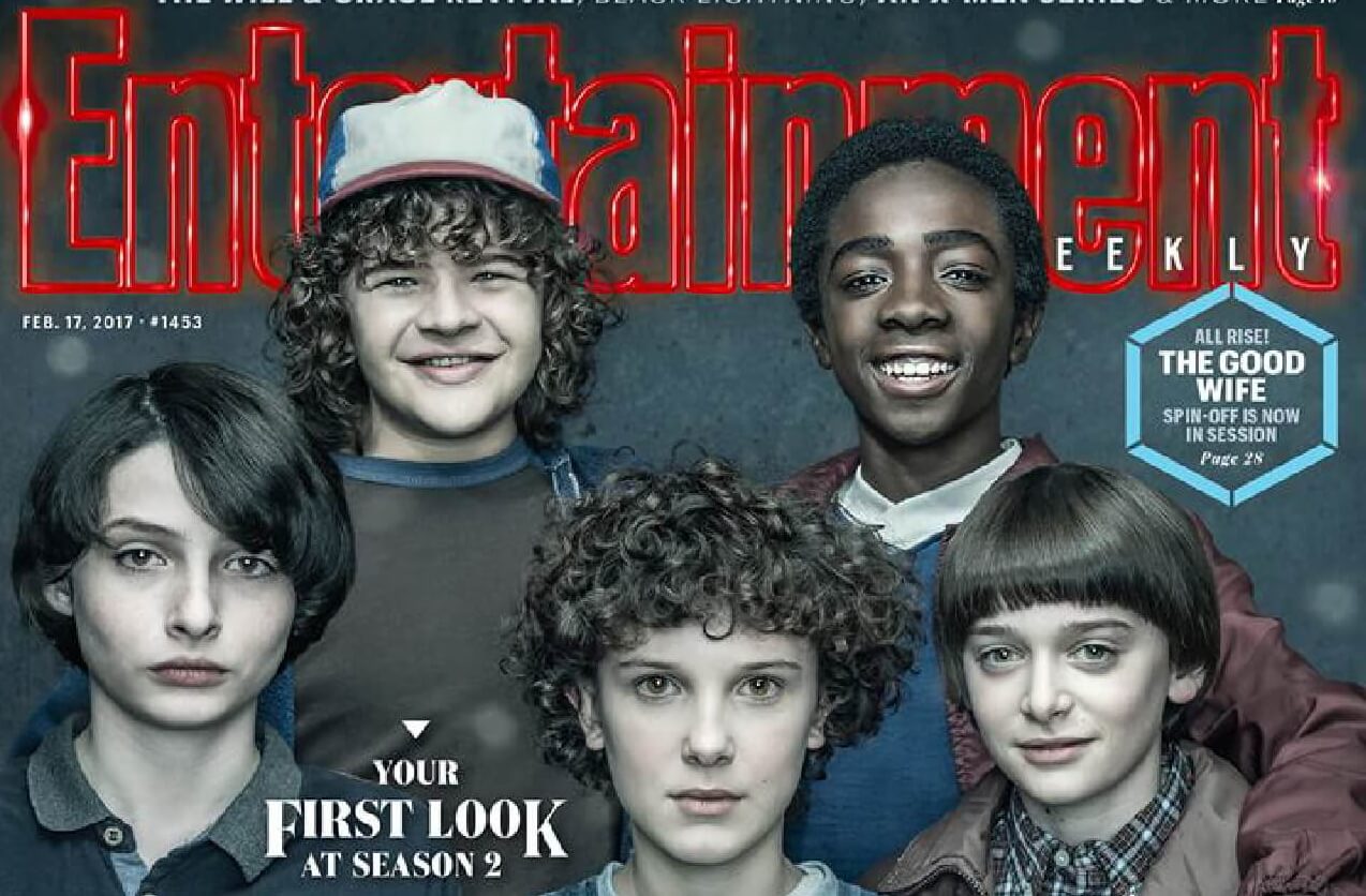 Stranger Things 2 – la cover di EW e la prima foto della seconda stagione