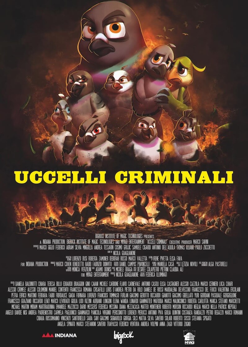 Uccelli criminali poster