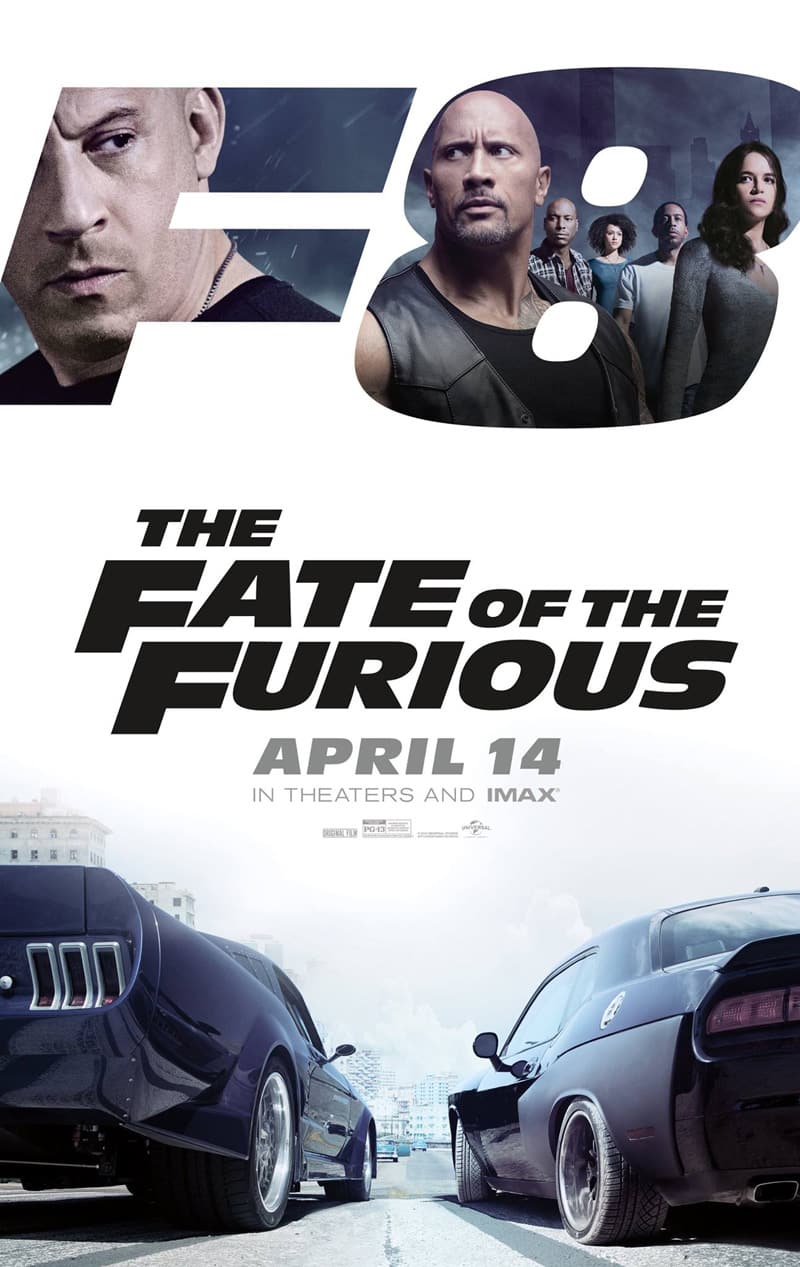 fast and furious 8 poster