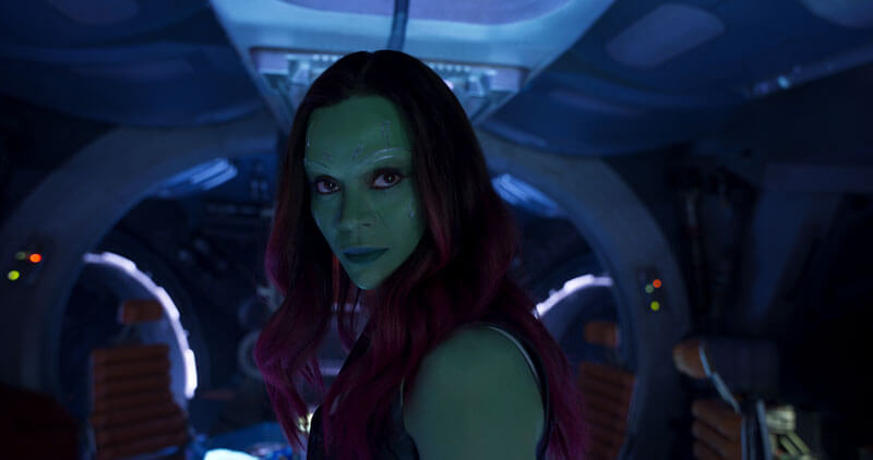 guardiani della galassia vol 2 gamora