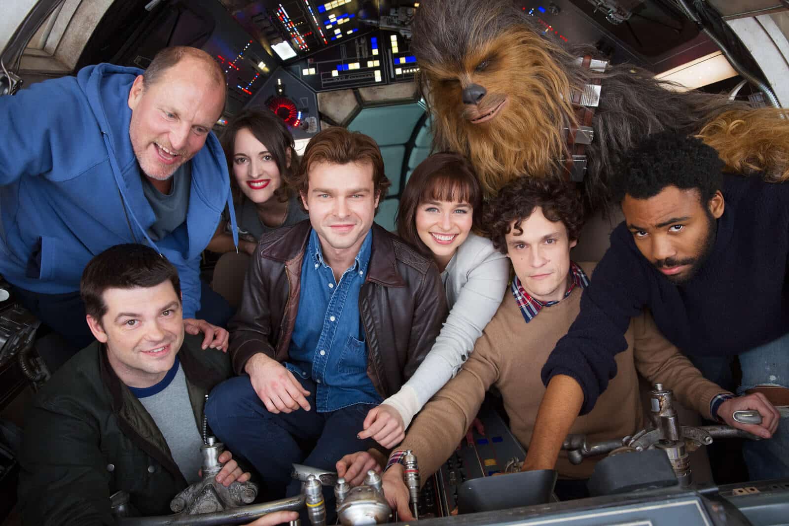 han solo a star wars story cast foto