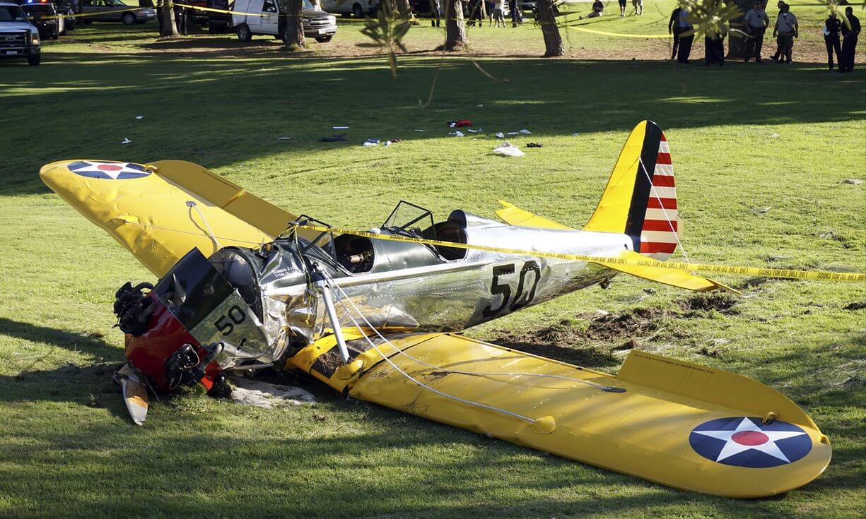 harrison ford incidente 2015