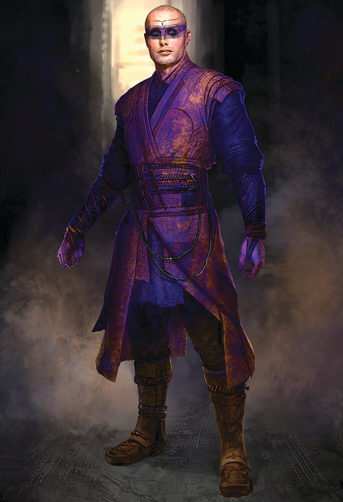 mads mikkelsen concept art kaecilius