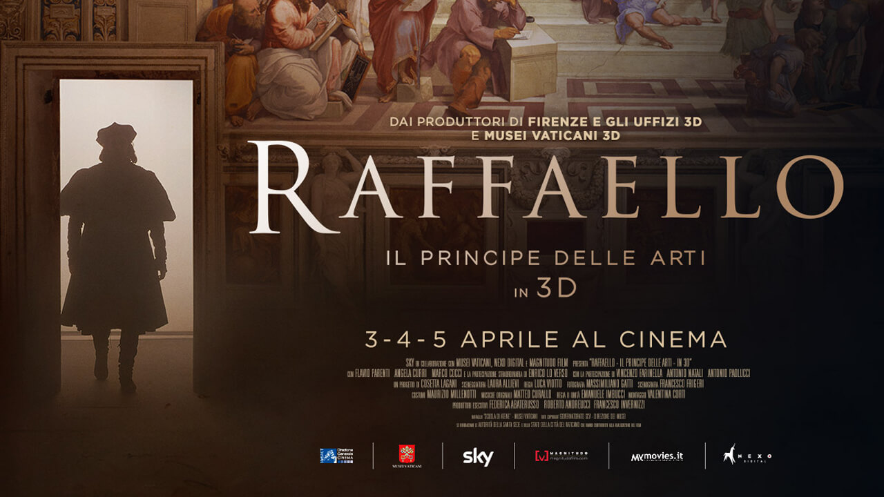 Raffaello – il Principe delle Arti – in 3D: trailer del film su Raffaello Sanzio