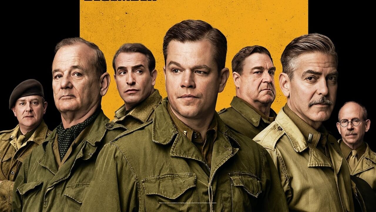 Monuments Men: trailer, trama e cast del film, su Rete 4 stasera