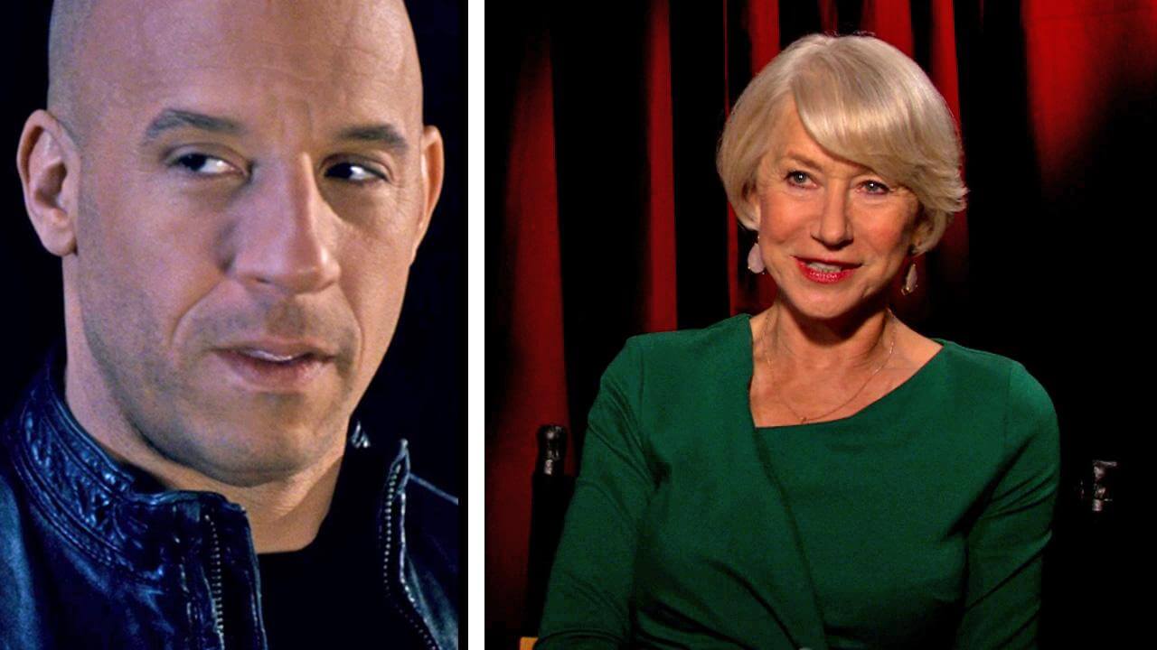 Vin Diesel racconta come Helen Mirren è entrata a far parte di Furious 8