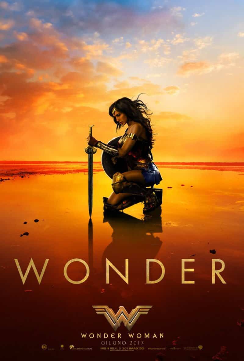 Wonder Woman Gal Gadot è Diana Prince nel nuovo poster italiano